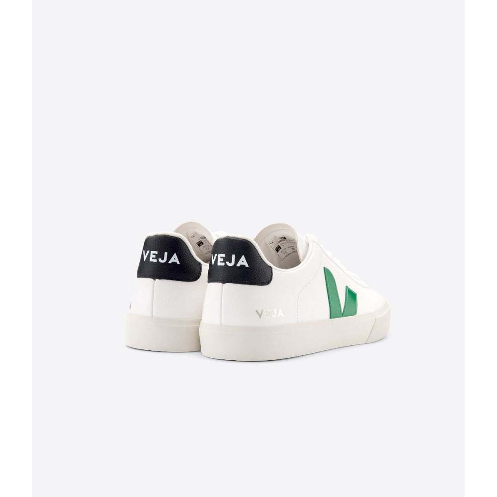 Veja CAMPO CHROMEFREE Low Tops Sneakers Heren White/Black | NL 204JPQ